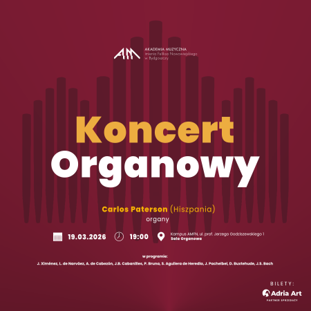 Koncert Organowy: Carlos Paterson