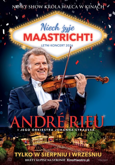 „André Rieu. Niech żyje Maastricht!” Retransmisja letniego koncertu z Maastricht 2026