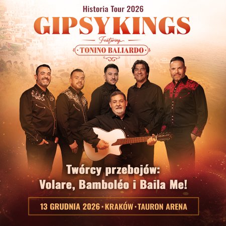 Gipsy Kings feat. Tonino Baliardo - Historia Tour 2026