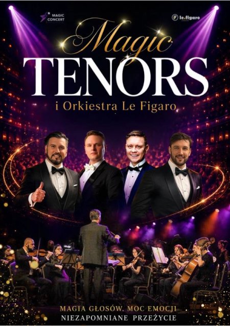 Magic Tenors i orkiestra Le Figaro